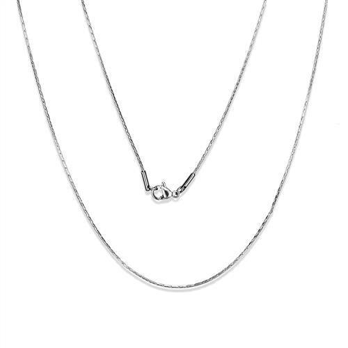 MATK2439 - High polished (no plating) Stainless Steel Chain with No Stone