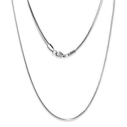 MATK2441 - High polished (no plating) Stainless Steel Chain with No Stone
