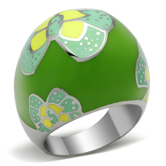 MATK248 - High polished (no plating) Stainless Steel Ring with No Stone