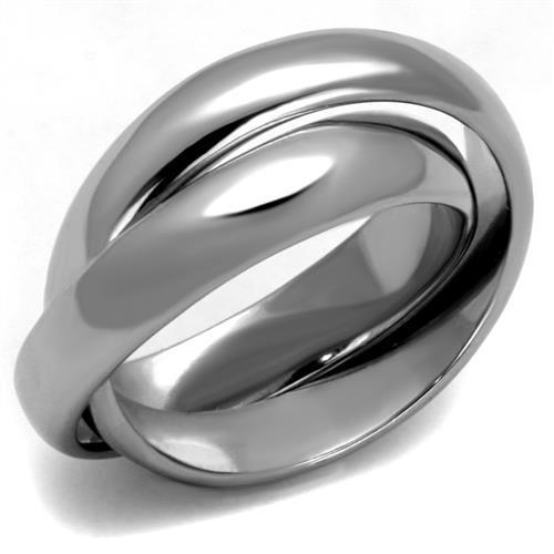 MATK2498 - High polished (no plating) Stainless Steel Ring with No Stone