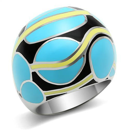 MATK249 - High polished (no plating) Stainless Steel Ring with No Stone