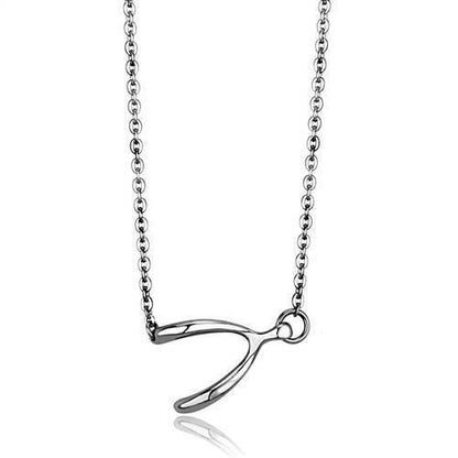 MATK2529 - High polished (no plating) Stainless Steel Chain Pendant with No Stone