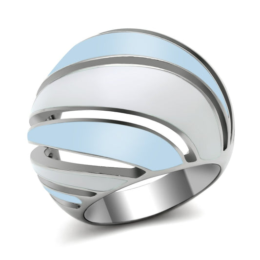 MATK252 - High polished (no plating) Stainless Steel Ring with No Stone