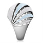 MATK252 - High polished (no plating) Stainless Steel Ring with No Stone
