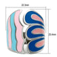 MATK253 - High polished (no plating) Stainless Steel Ring with No Stone
