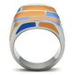 MATK254 - High polished (no plating) Stainless Steel Ring with No Stone