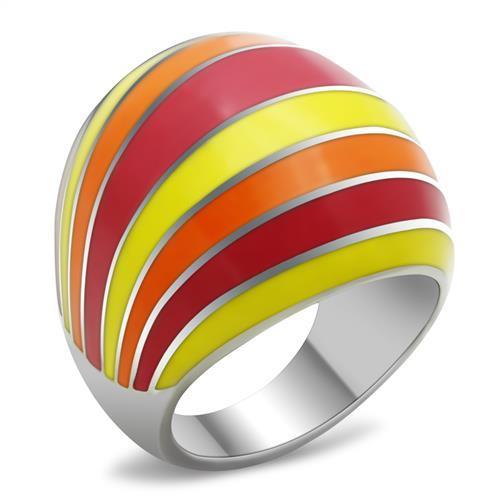 MATK255 - High polished (no plating) Stainless Steel Ring with No Stone