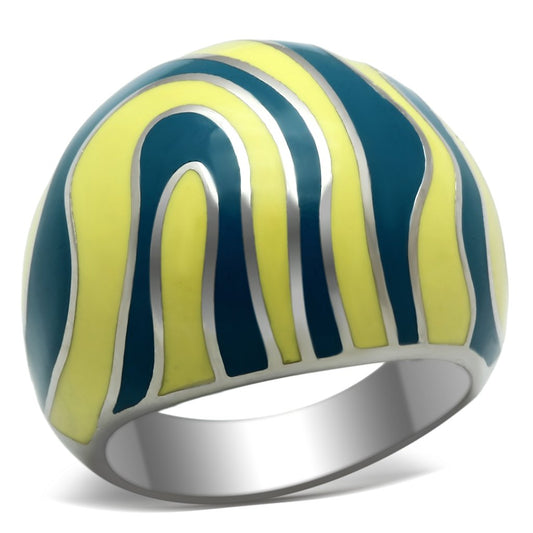 MATK258 - High polished (no plating) Stainless Steel Ring with No Stone