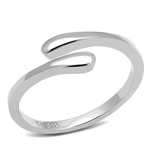 MATK3029 - High polished (no plating) Stainless Steel Ring with No Stone