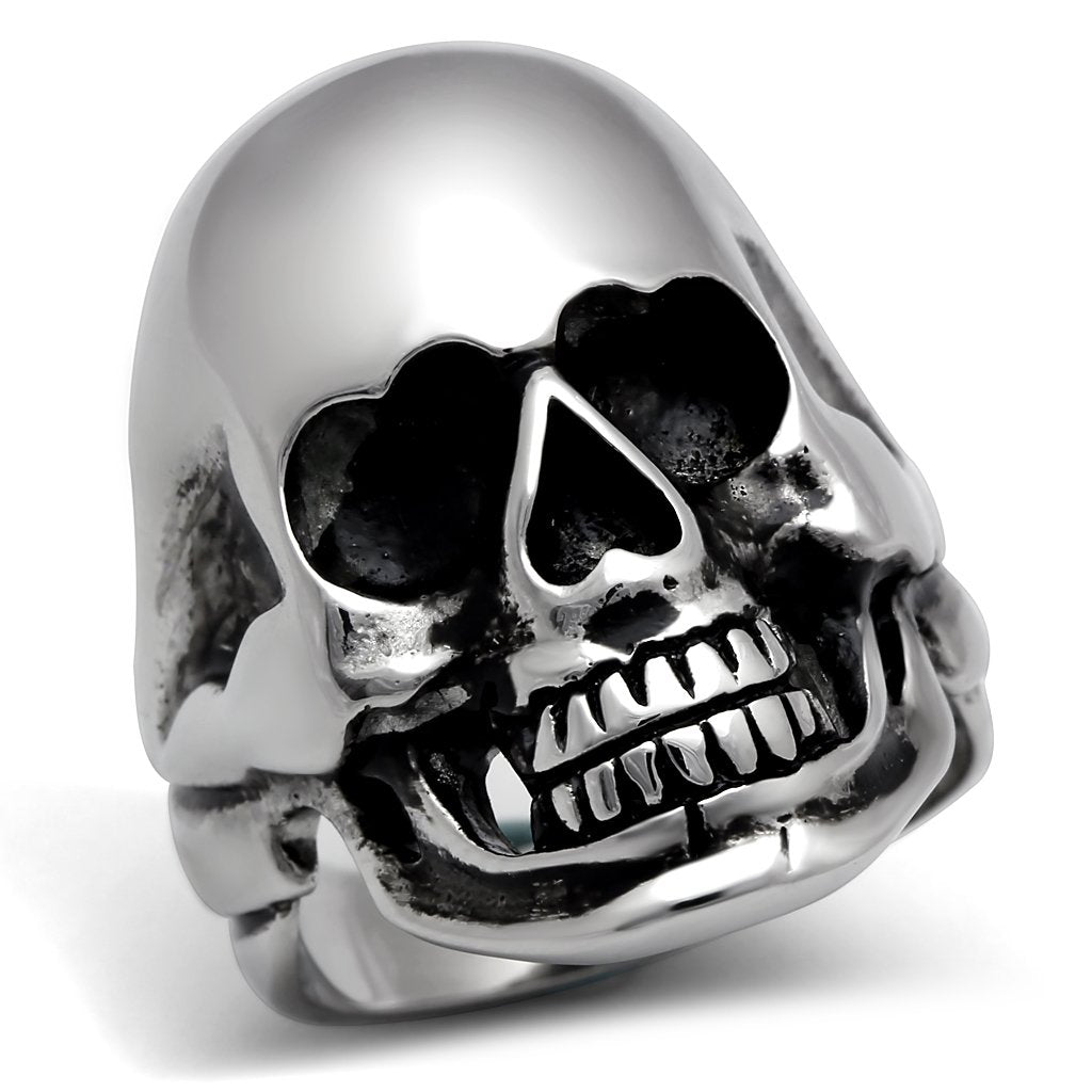MATK305 - High polished (no plating) Stainless Steel Ring with No Stone
