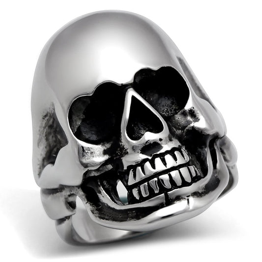 MATK305 - High polished (no plating) Stainless Steel Ring with No Stone