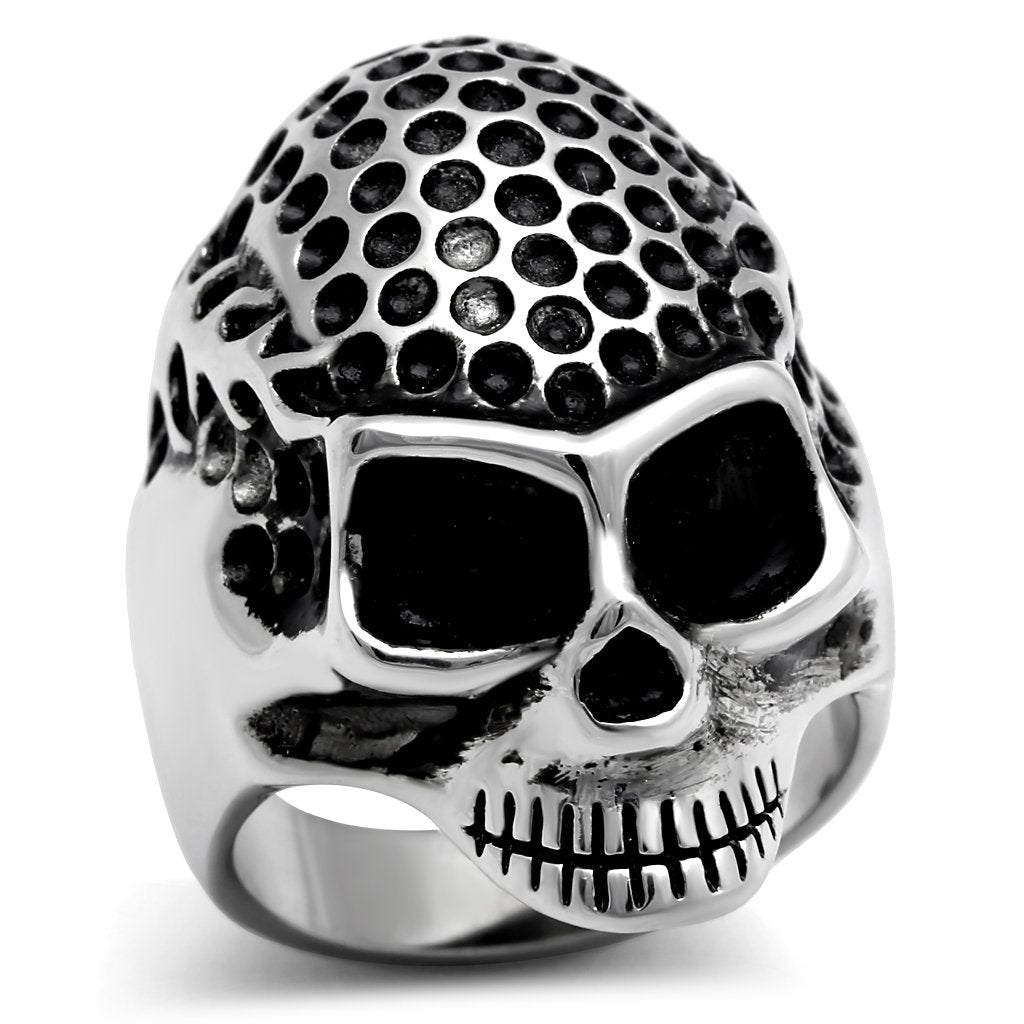 MATK306 - High polished (no plating) Stainless Steel Ring with No Stone