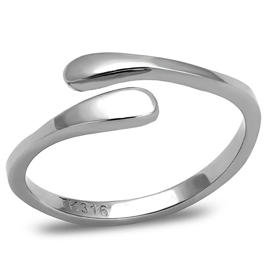 MATK3261 - High polished (no plating) Stainless Steel Ring with No Stone