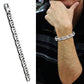 MATK339 High polished (no plating) Stainless Steel Bracelet with No Stone in No Stone