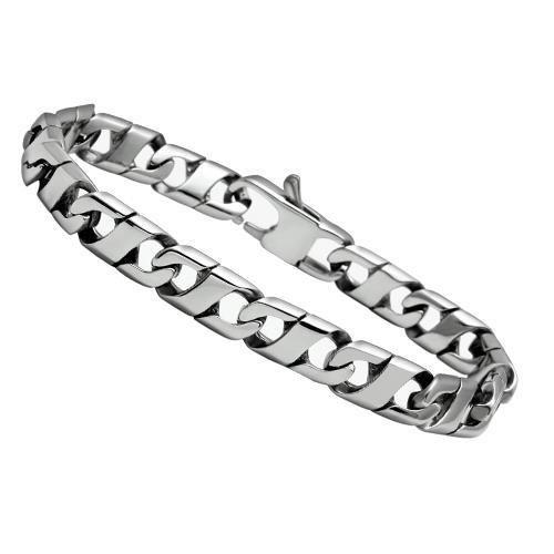 MATK341 High polished (no plating) Stainless Steel Bracelet with No Stone in No Stone
