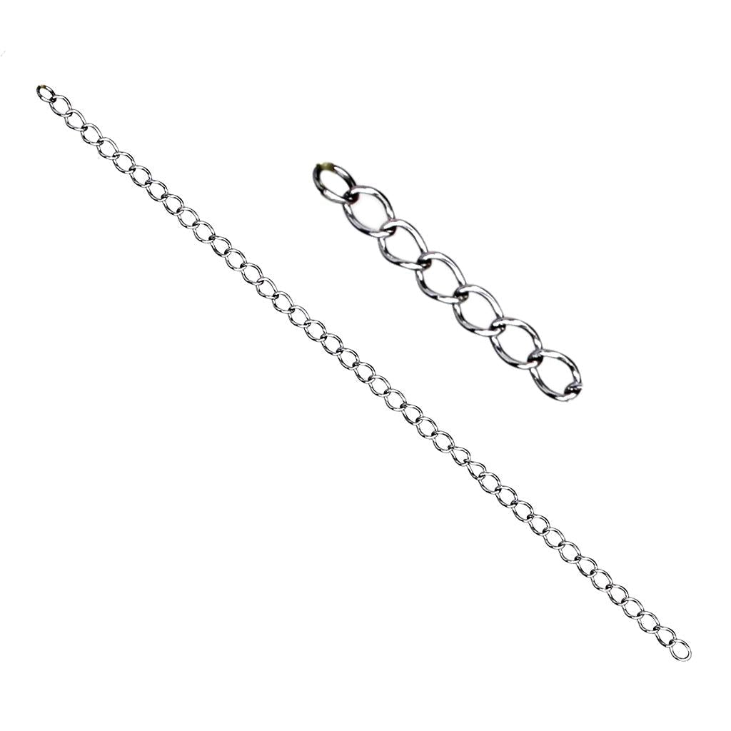 MATK3529 - High polished (no plating) Stainless Steel Chain with No Stone