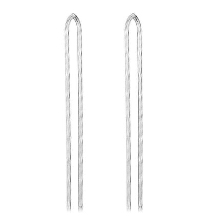 MATK3530 - High polished (no plating) Stainless Steel Earrings with No Stone
