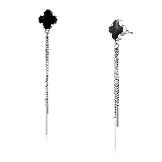 MATK3611 - No Plating Stainless Steel Earrings with No Stone