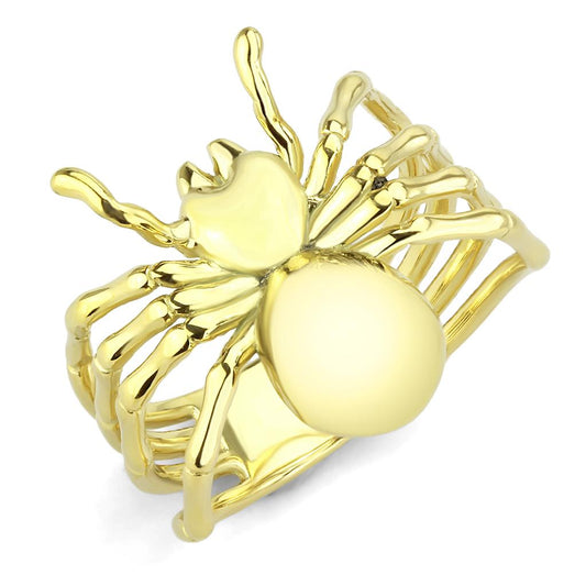 MATK3718 - IP Gold(Ion Plating) Stainless Steel Ring with No Stone