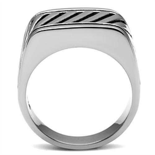MATK380 - High polished (no plating) Stainless Steel Ring with No Stone