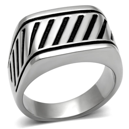 MATK380 - High polished (no plating) Stainless Steel Ring with No Stone