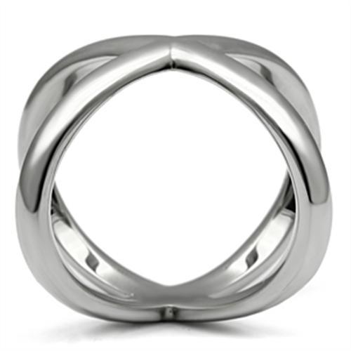 MATK395 - High polished (no plating) Stainless Steel Ring with No Stone
