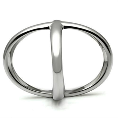 MATK395 - High polished (no plating) Stainless Steel Ring with No Stone