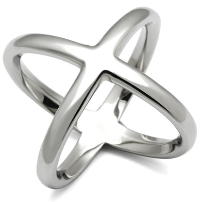 MATK395 - High polished (no plating) Stainless Steel Ring with No Stone