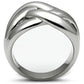 MATK396 - High polished (no plating) Stainless Steel Ring with No Stone
