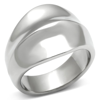 MATK397 - High polished (no plating) Stainless Steel Ring with No Stone