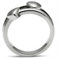 MATK398 - High polished (no plating) Stainless Steel Ring with No Stone
