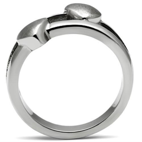 MATK398 - High polished (no plating) Stainless Steel Ring with No Stone