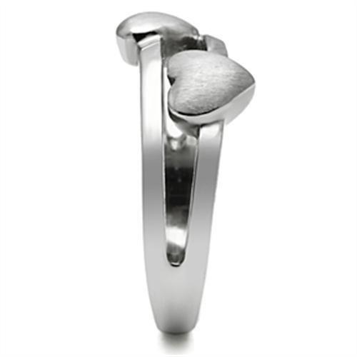 MATK398 - High polished (no plating) Stainless Steel Ring with No Stone