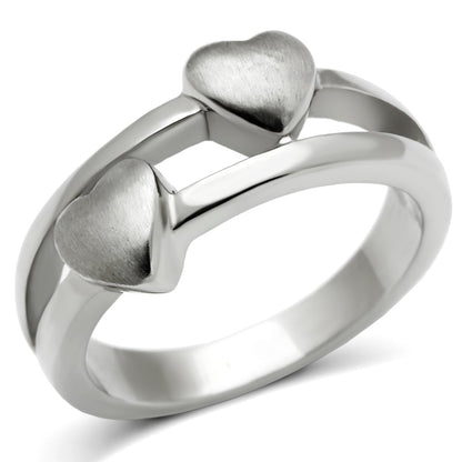 MATK398 - High polished (no plating) Stainless Steel Ring with No Stone
