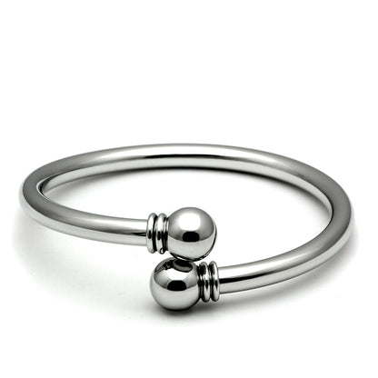 MATK401 - High polished (no plating) Stainless Steel Bangle with No Stone