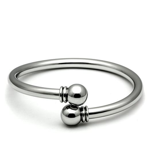 MATK401 - High polished (no plating) Stainless Steel Bangle with No Stone