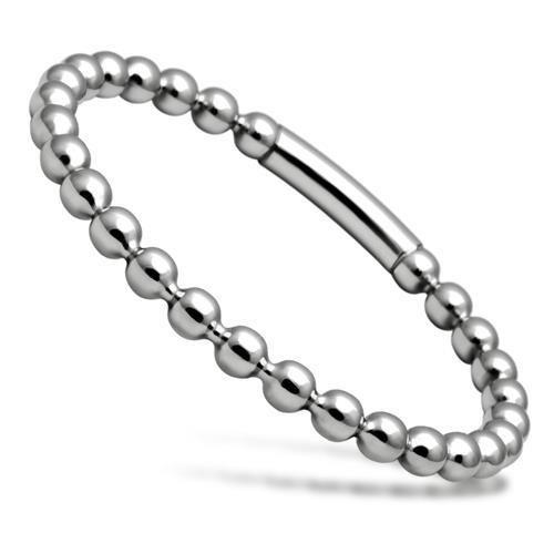 MATK403 - High polished (no plating) Stainless Steel Bangle with No Stone