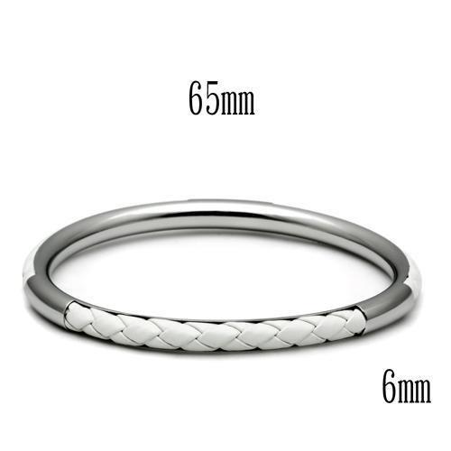 MATK405 - High polished (no plating) Stainless Steel Bangle with No Stone