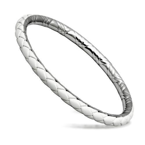 MATK406 - High polished (no plating) Stainless Steel Bangle with No Stone