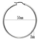 MATK413 - High polished (no plating) Stainless Steel Earrings with No Stone