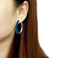 MATK432 - High polished (no plating) Stainless Steel Earrings with No Stone