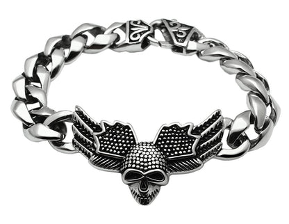 MATK434 - High polished (no plating) Stainless Steel Bracelet with No Stone