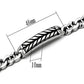 MATK438 - High polished (no plating) Stainless Steel Bracelet with No Stone