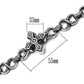 MATK439 - High polished (no plating) Stainless Steel Bracelet with No Stone