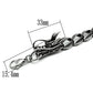 MATK441 - High polished (no plating) Stainless Steel Bracelet with No Stone
