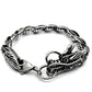 MATK441 - High polished (no plating) Stainless Steel Bracelet with No Stone