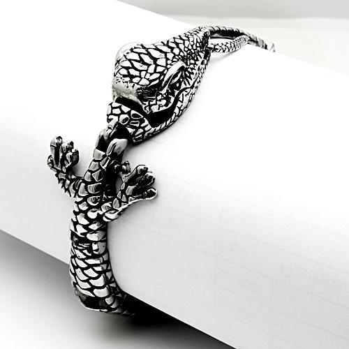 MATK446 - High polished (no plating) Stainless Steel Bracelet with No Stone