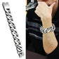 MATK448 - High polished (no plating) Stainless Steel Bracelet with No Stone