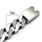 MATK448 - High polished (no plating) Stainless Steel Bracelet with No Stone