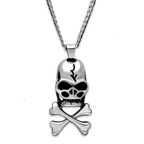 MATK457 - High polished (no plating) Stainless Steel Necklace with No Stone